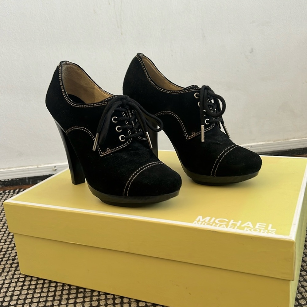 Morgandy Oxford Heels
